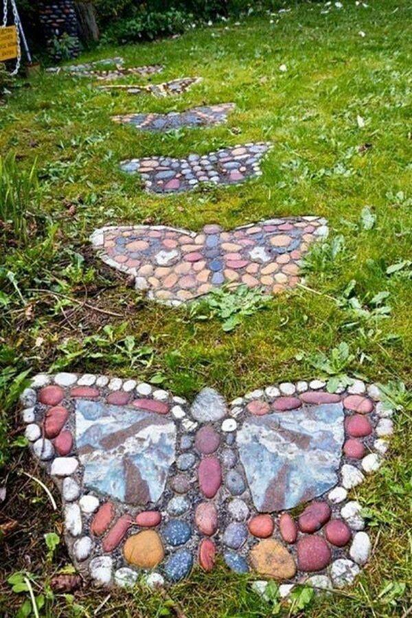 Butterfly Garden Stepping Stones