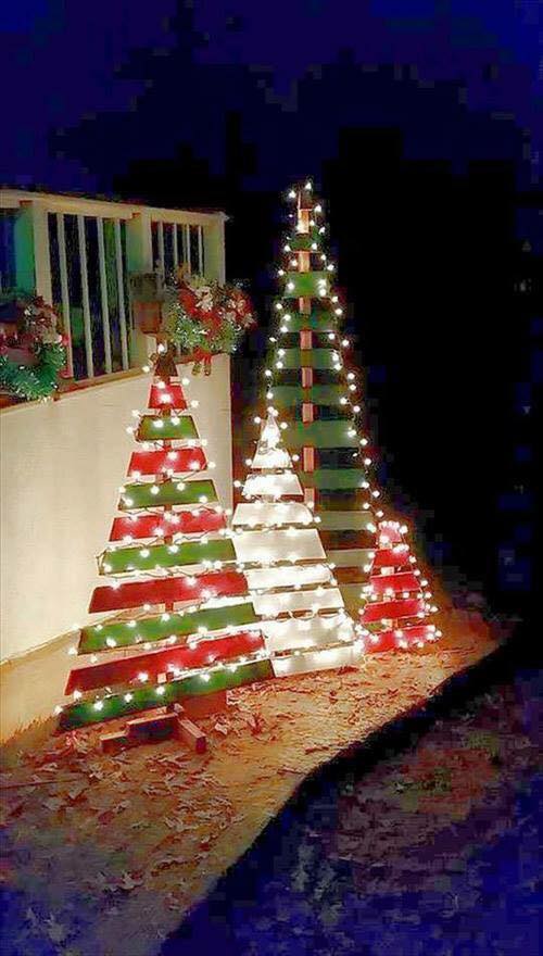 Pallet Christmas Trees