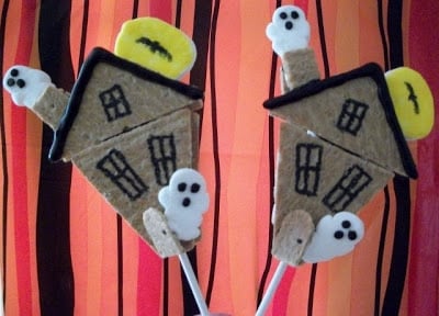 Haunted House S'more Pops