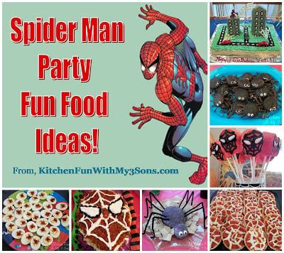 Spider Man Party Ideas for Birthday