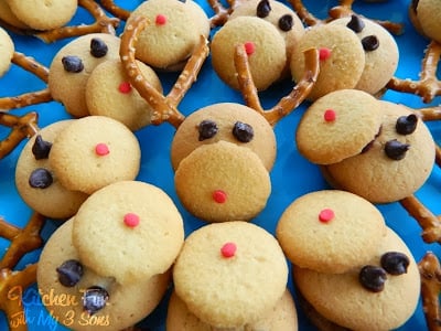 Mini Rudolph Cookies