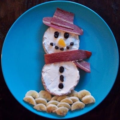 A Snowman Breakfast