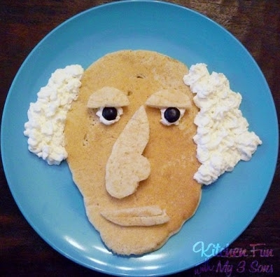 Presidents Day George Washington Pancakes