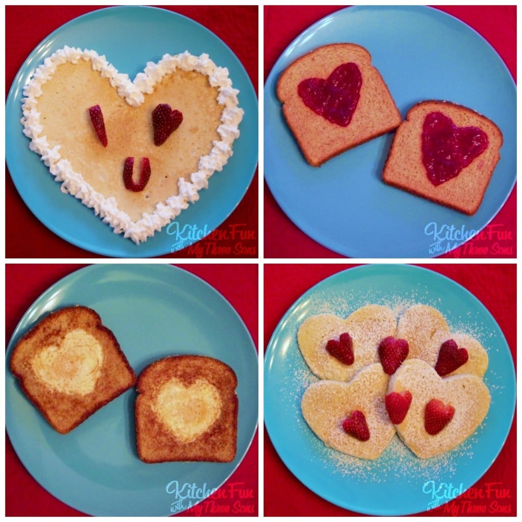 Valentine Pancakes & other Breakfast Ideas