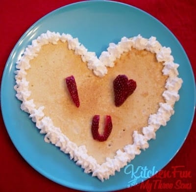 Valentine Pancakes & other Breakfast Ideas