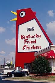 April Fools Day KFC Kentucky Fried Chicken Meal & Sides Dessert