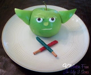 Yoda Apple Snack