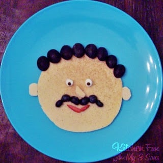 Mancakes for Father's Day Breakfast!