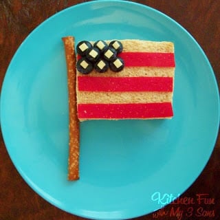 4th of July Flag Lunch