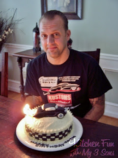 Hot Rod Birthday Cake