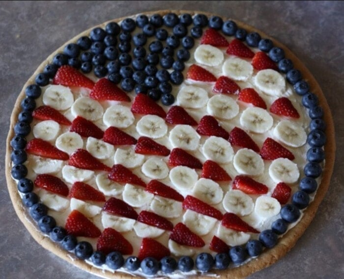 Patriotic Flag Pie