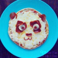 Panda Pepperoni Pita Pizza
