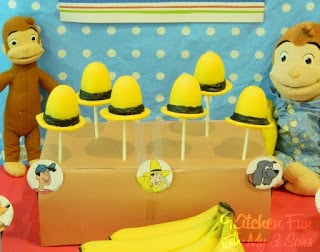 Yellow Hat Cake Pops