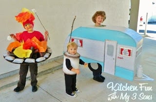 Our 2012 Homemade Halloween Camping Costumes