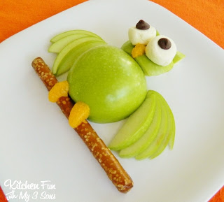 Apple Owl Fruit Snack for Kids
