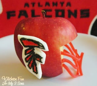Atlanta Falcons Apple Football Snack