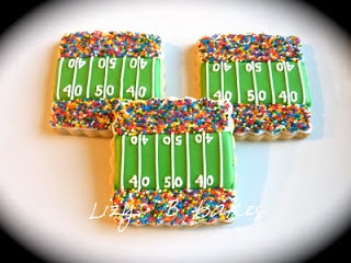 Football Field Cookies