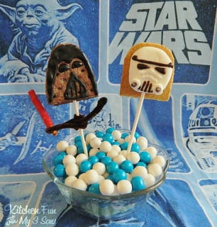 Darth Vas'more Pop and our S'more Trooper Pop