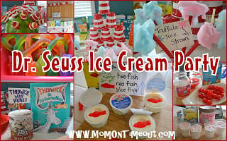 Dr. Seuss Ice Cream Party