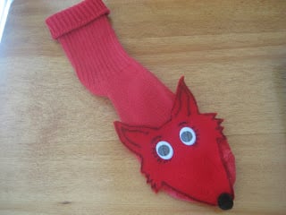 Dr. Seuss Fox Socks Puppet