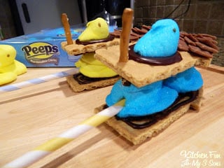 Completed Peep S'mores