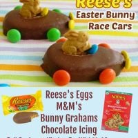 Reese's Easter Bunny Race Cars