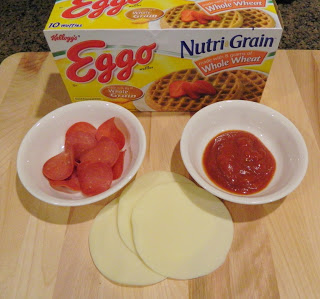 Pepperoni, Sauce and Eggos