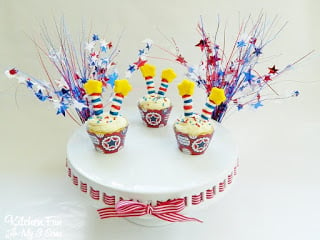Firecracker Cupcakes