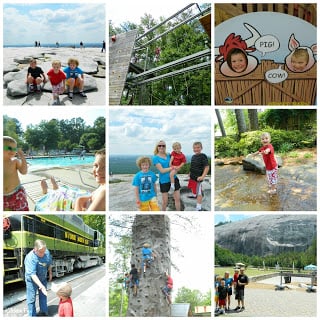 There were so many fun things to do at Stone Mountain Park & Campground!