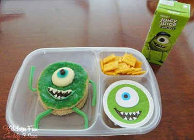 Monsters, Inc Mike Wazowski Bento Lunch