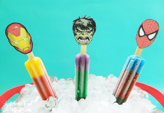 Popsicle Marvel Heroes