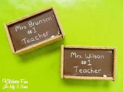 Teacher Appreciation Gift - Chalkboard S'mores