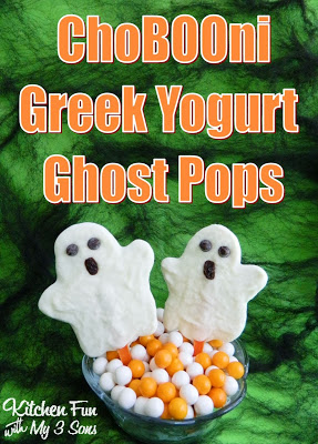 Greek Yogurt Ghost Pops