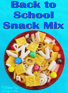 Back to School Snack Mix