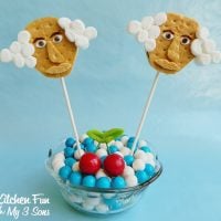 George Washington S'mores Cookie Pops
