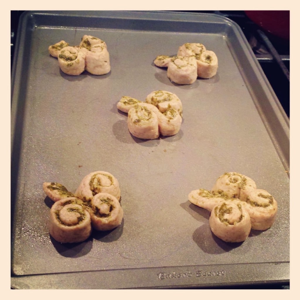Lay the Shamrock Rolls On a Pan