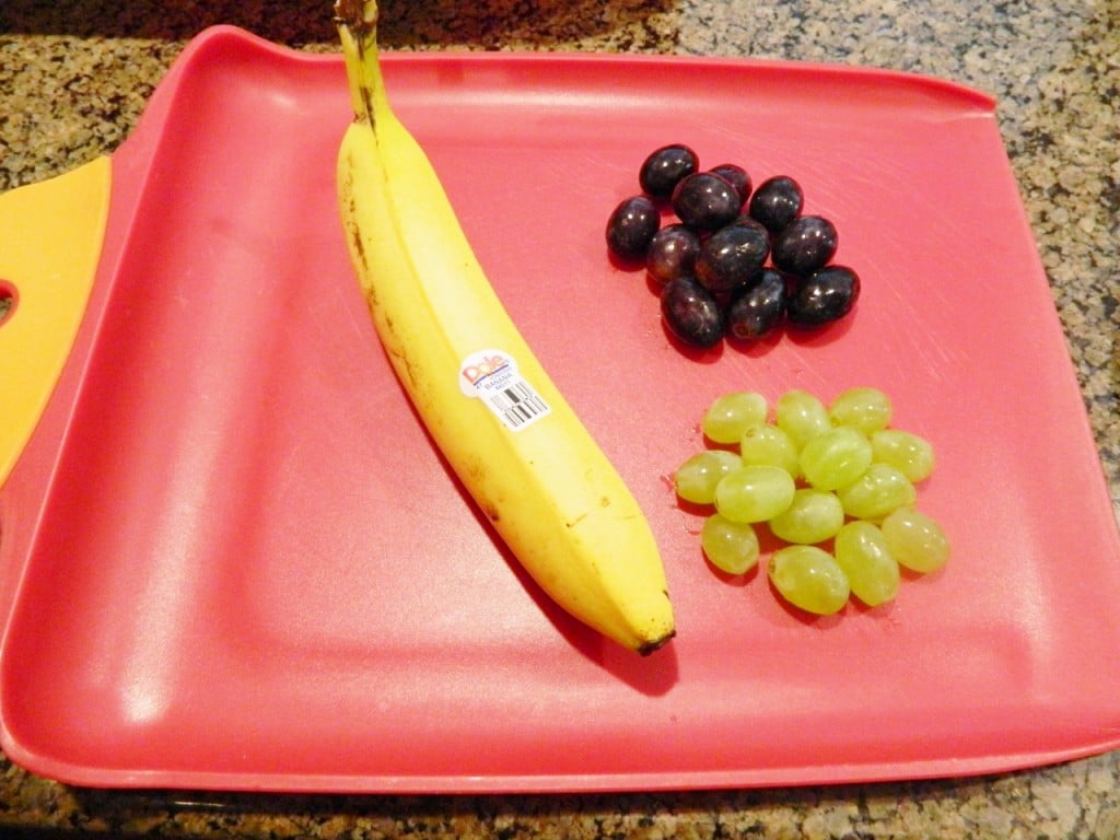 Banana and Grapes