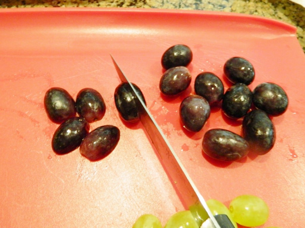 Cutting the Grapes in Half