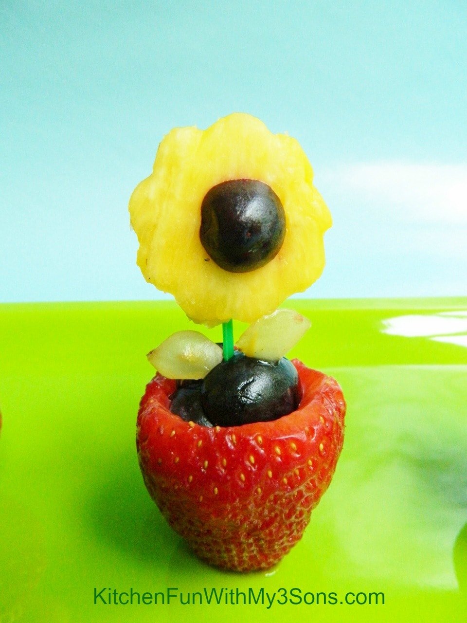 flower fruit snack