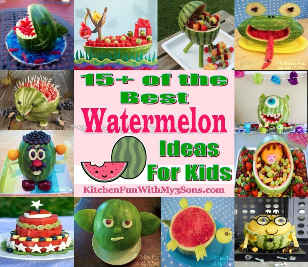 easy watermelon carvings