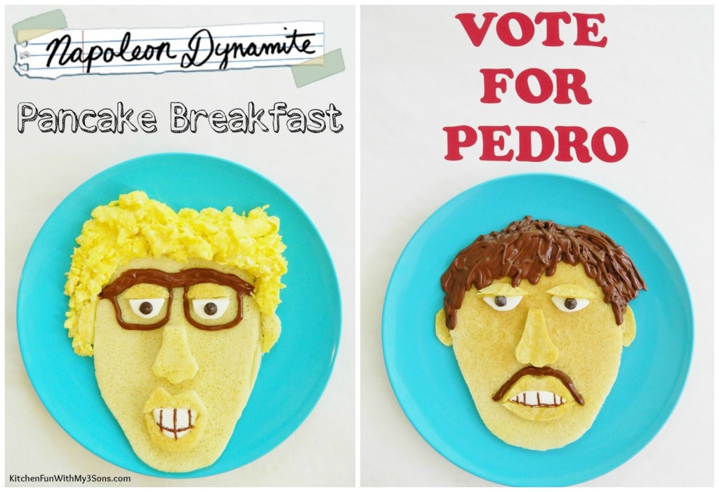 Napoleon Dynamite Breakfast including Pedro Pancakes!