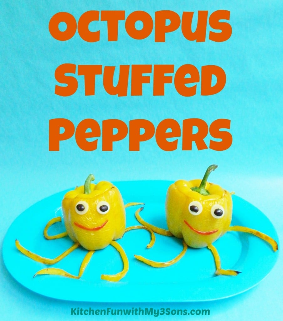 Octopus Stuffed Peppers