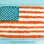 7 layer American Flag Dip