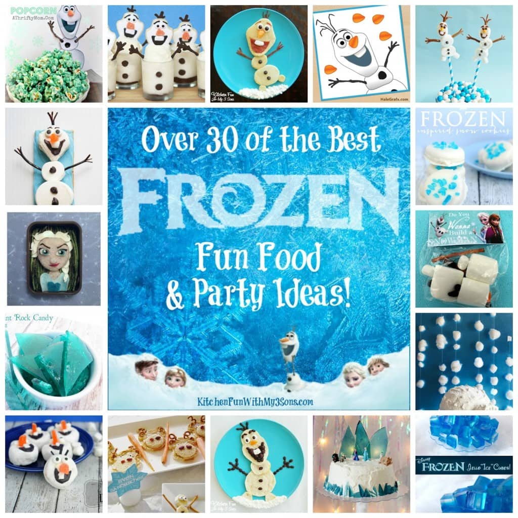 Over 30 of the Best Frozen Fun Food & Party Ideas