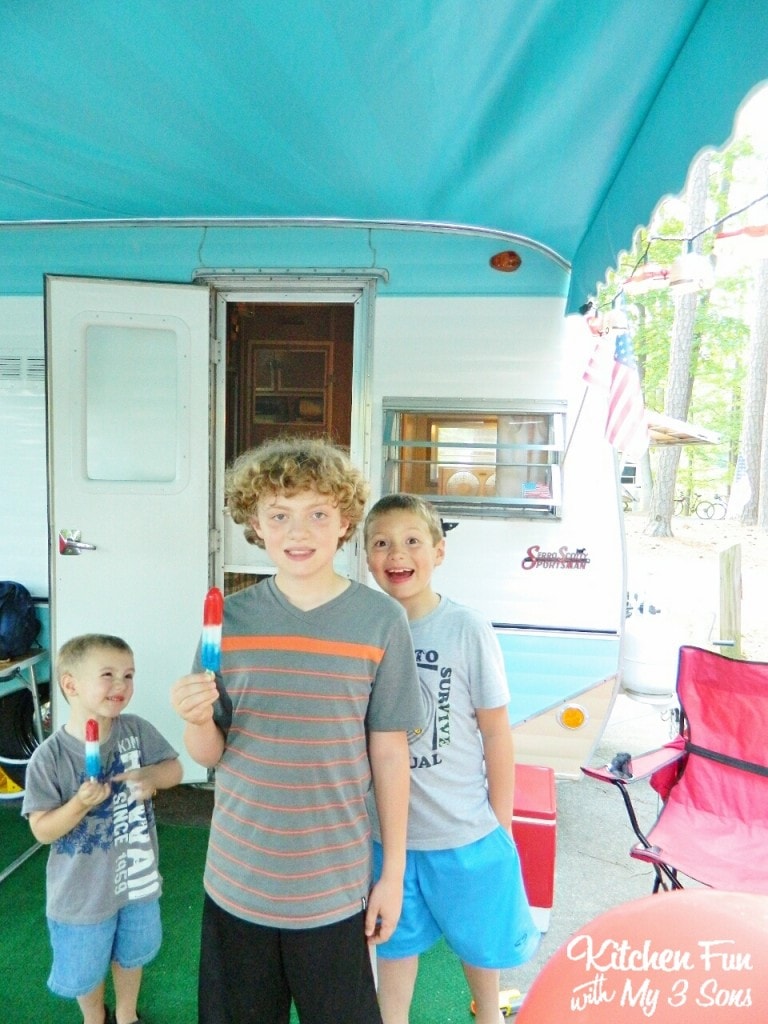 Camping with Popsicle's