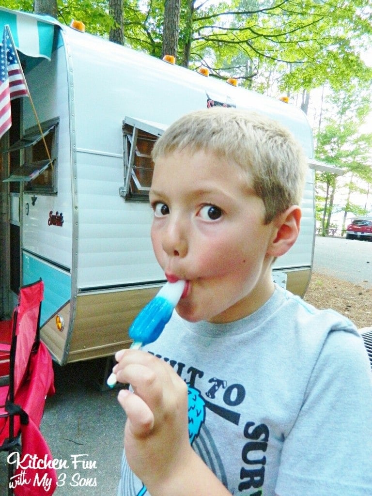 Camping with Popsicle's
