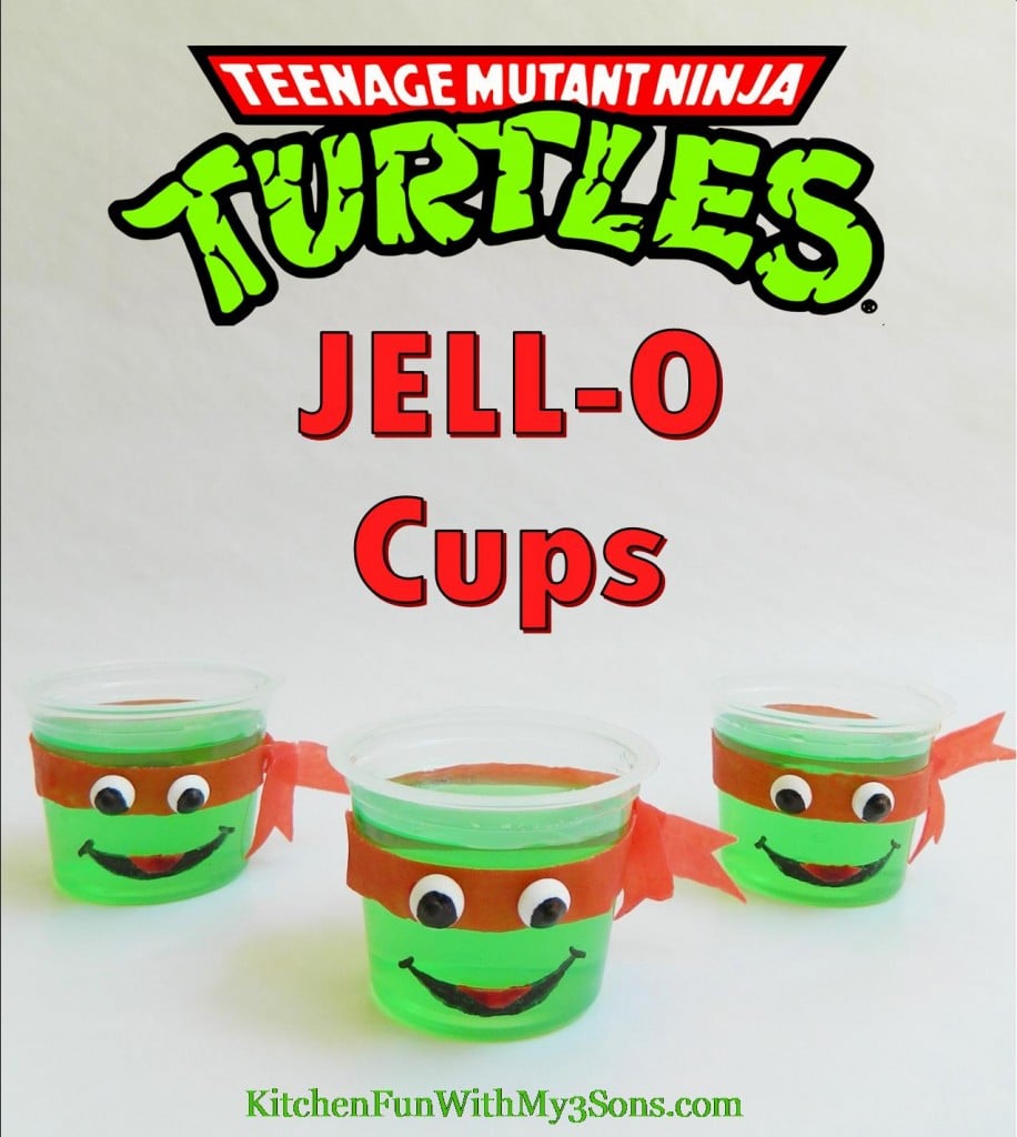 Teenage Mutant Ninja Turtle JELL-O Cups