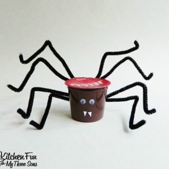 Halloween Spider JELL-O Pudding Cups