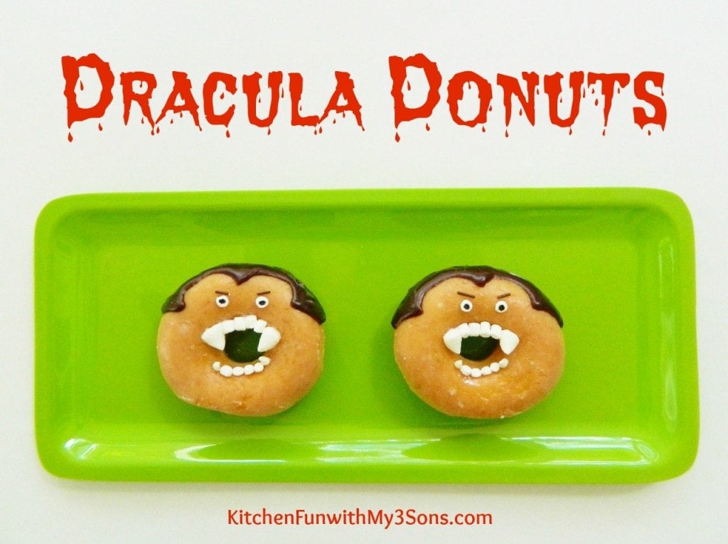 Halloween Dracula Donuts
