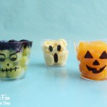 halloween fruit cups